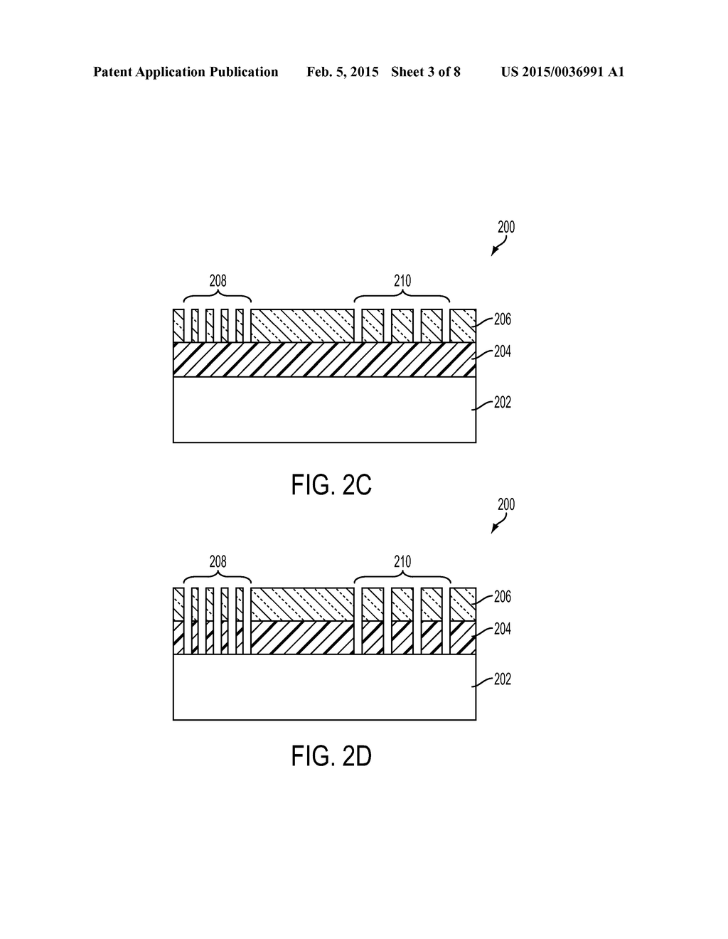 METHOD OF MAKING A METAL GRATING IN A WAVEGUIDE AND DEVICE FORMED - diagram, schematic, and image 04