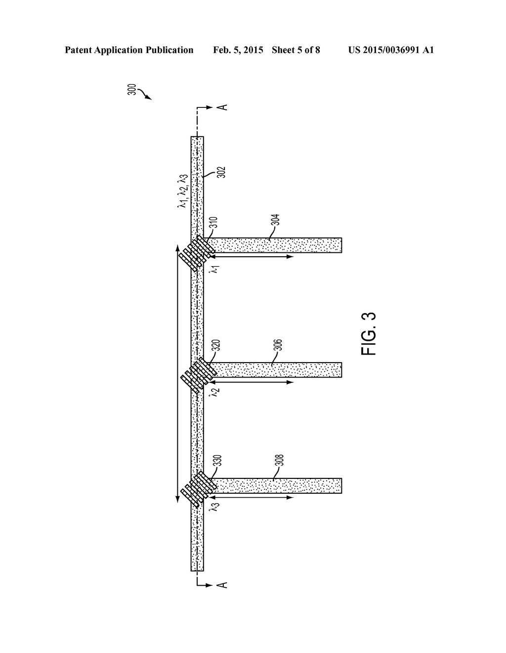 METHOD OF MAKING A METAL GRATING IN A WAVEGUIDE AND DEVICE FORMED - diagram, schematic, and image 06