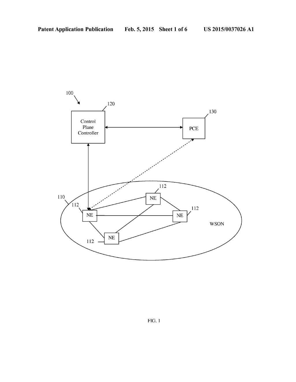 Impairment Aware Path Computation Element Method and System - diagram, schematic, and image 02