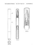 Airless Cosmetics Applicator with Airtight Sealing Dual Cap diagram and image