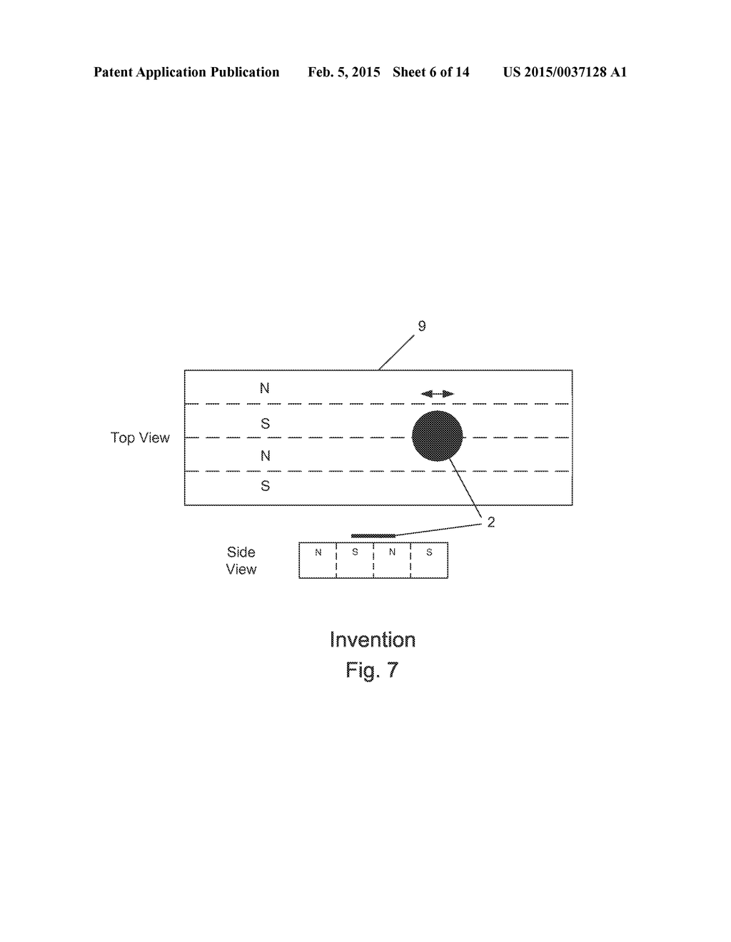 Monolithic magnets with magnetic field domains for diamagnetic levitation - diagram, schematic, and image 07