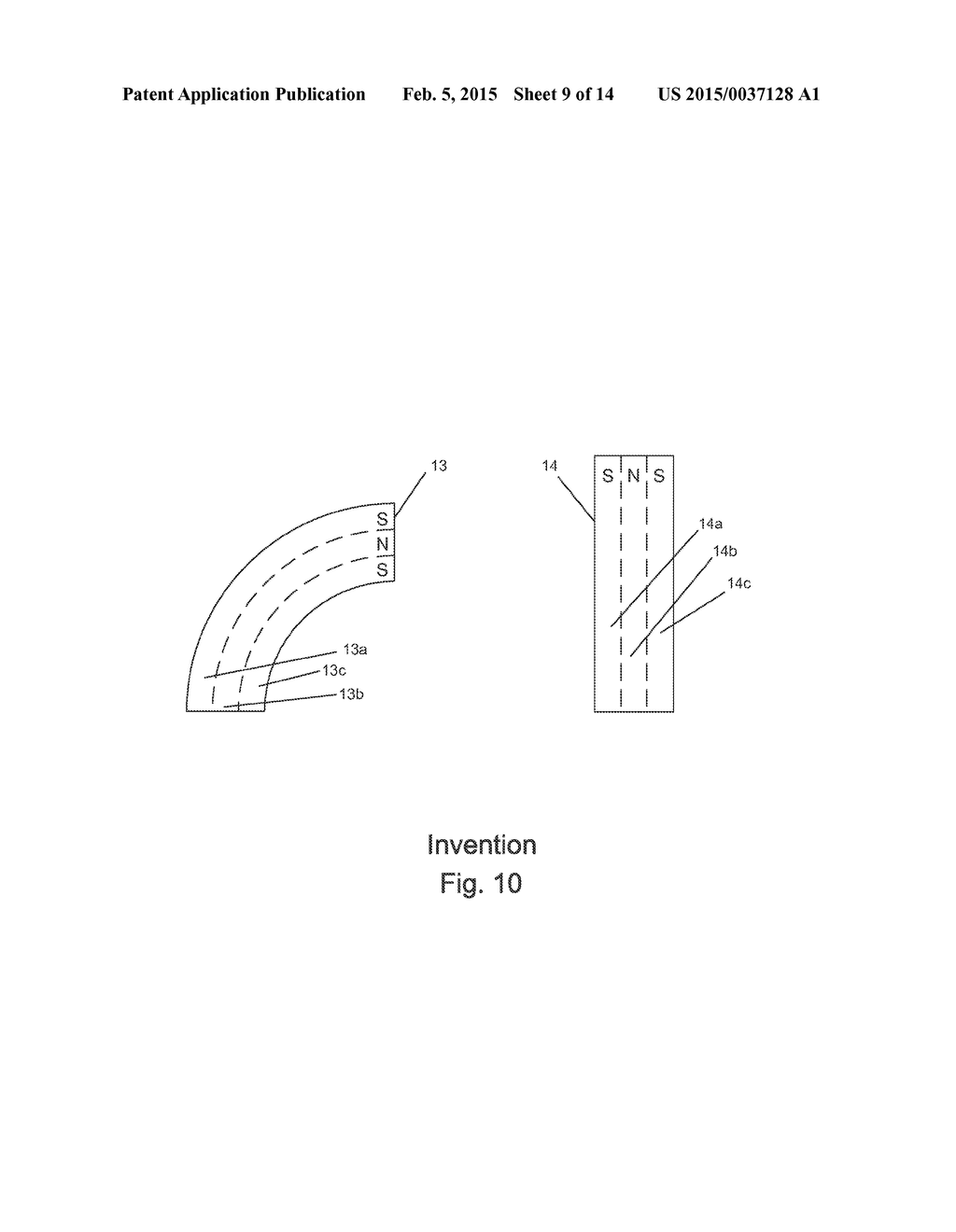 Monolithic magnets with magnetic field domains for diamagnetic levitation - diagram, schematic, and image 10