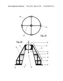 Cross Flow Turbine with Straight Vertical and Helical Slanted Blades diagram and image