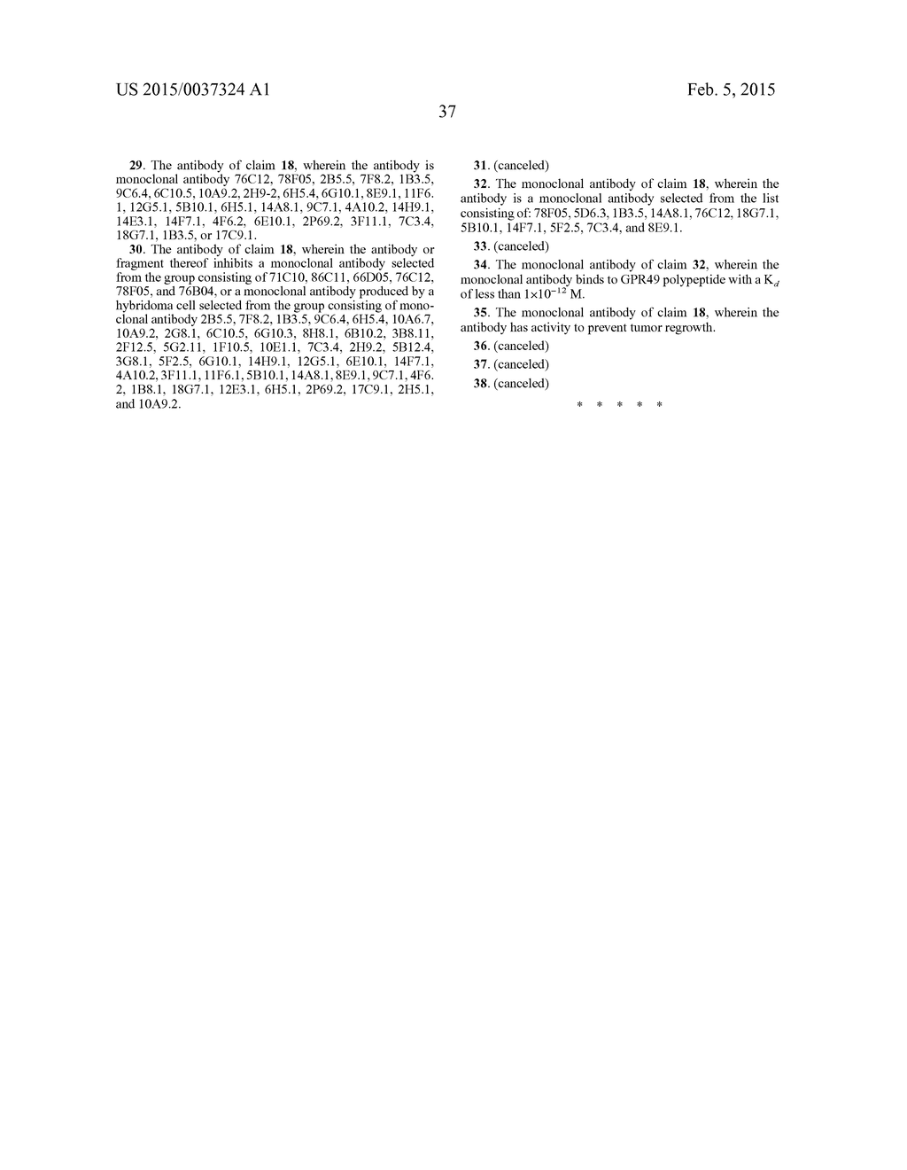 ANTIBODIES AND METHODS OF TREATING CANCER - diagram, schematic, and image 77