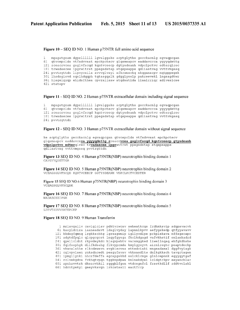 THERAPEUTIC USE OF P75NTR NEUROTROPHIN BINDING PROTEIN - diagram, schematic, and image 12