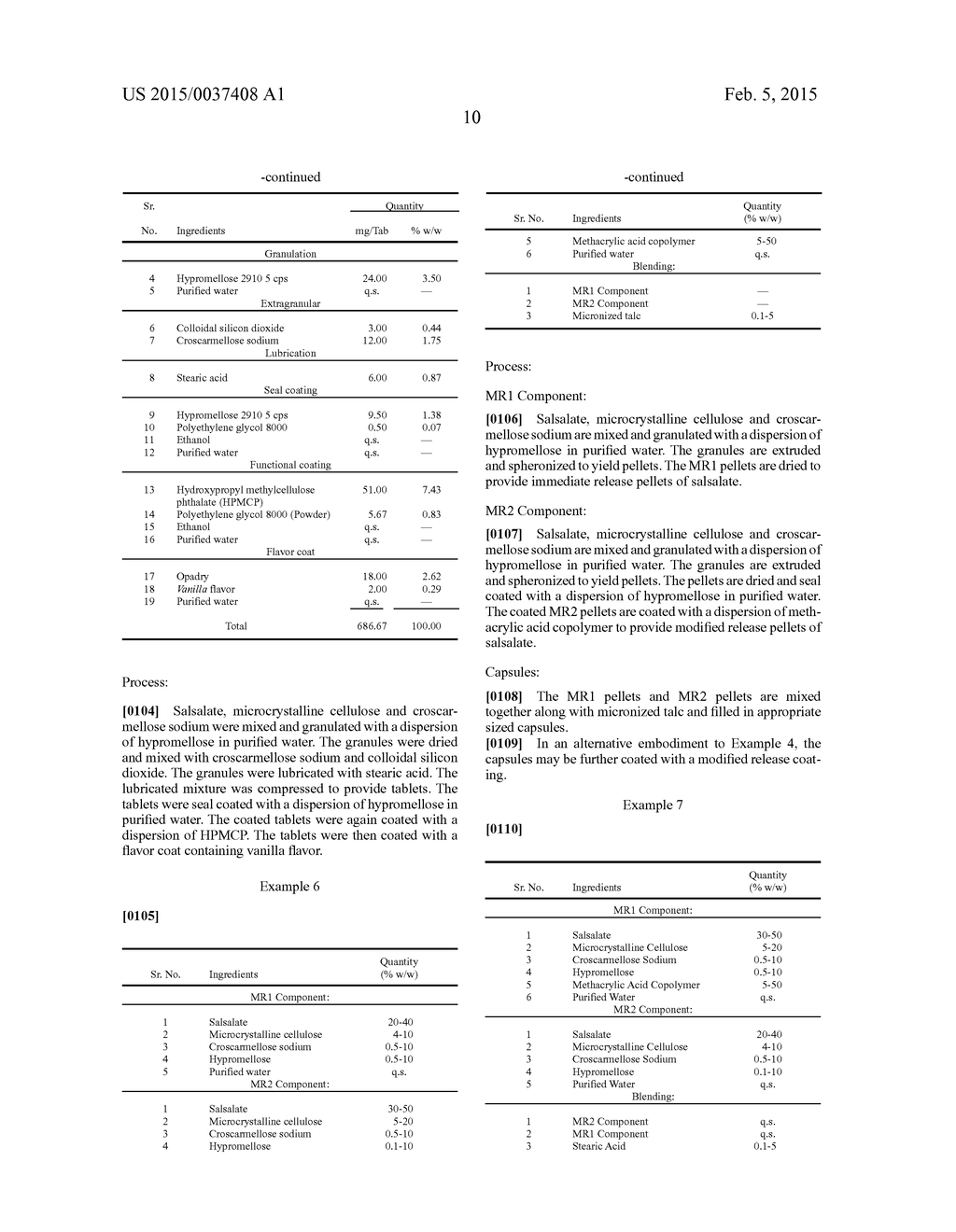 Delayed Release Pharmaceutical Compositions of Salsalate - diagram, schematic, and image 11