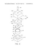 MOLD ASSEMBLY FOR FOMRING OPTICAL LENS FOR LED diagram and image