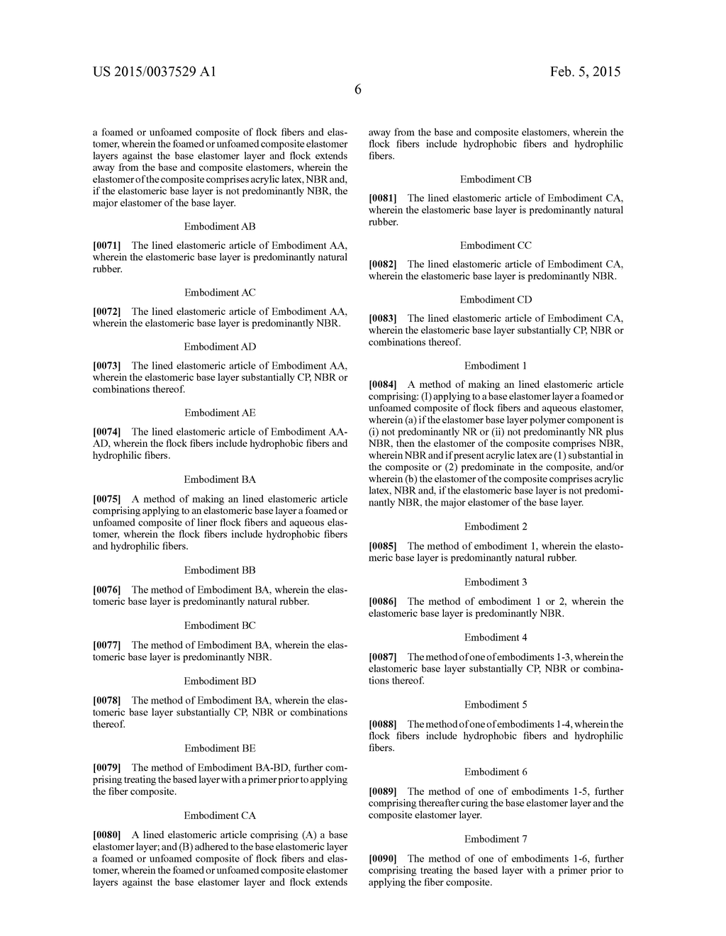 DIPPABLE FLOCK FOR ELASTOMERIC ARTICLES - diagram, schematic, and image 13