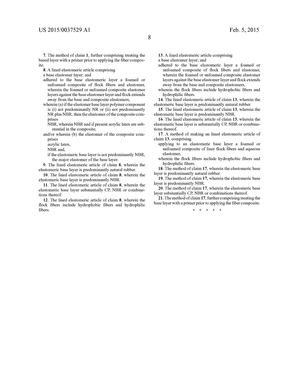 DIPPABLE FLOCK FOR ELASTOMERIC ARTICLES - diagram, schematic, and image 15