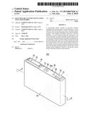 RECHARGEABLE BATTERY HAVING UPPER INSULATOR MEMBER diagram and image