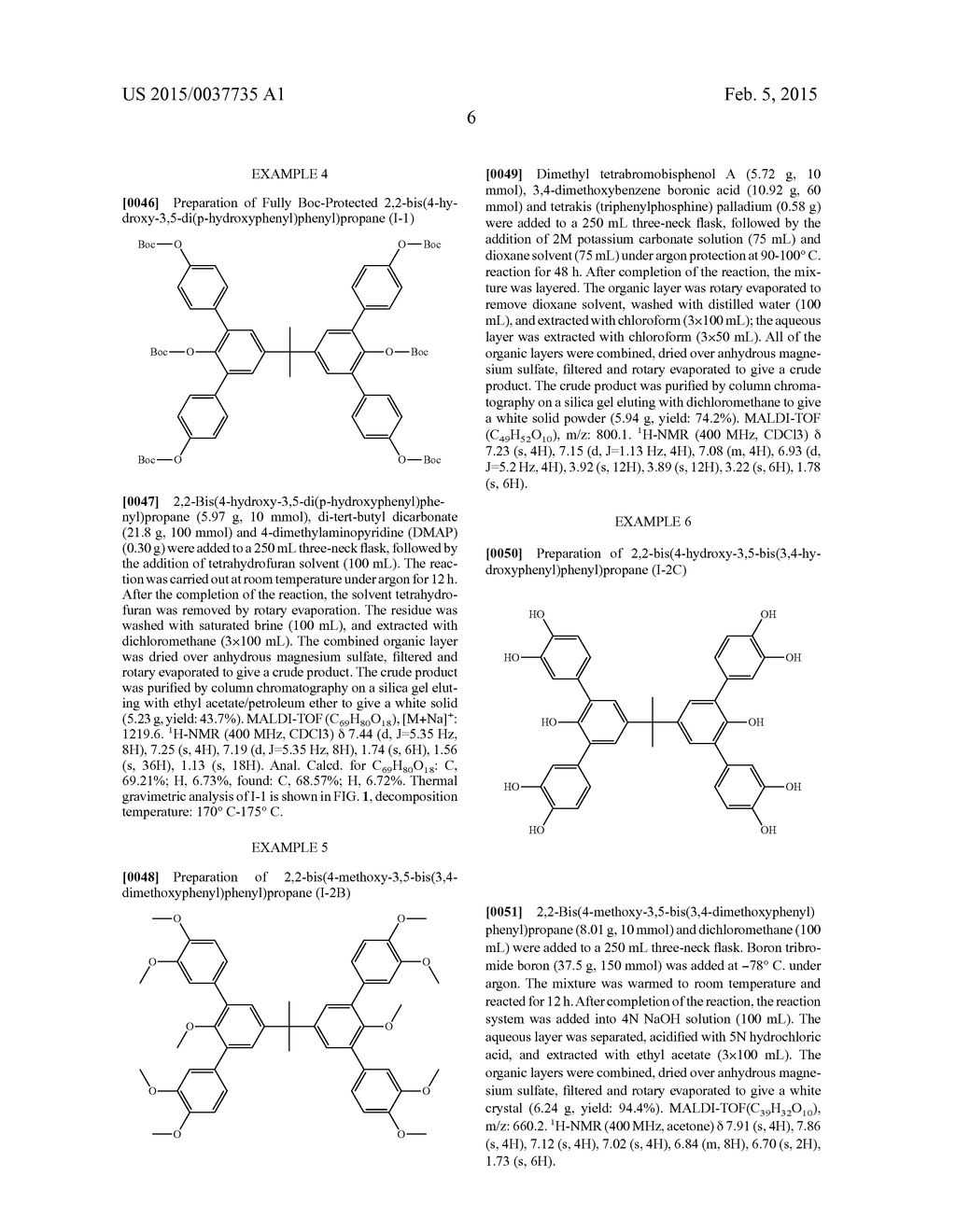 MOLECULAR GLASS PHOTORESISTS CONTAINING BISPHENOL A FRAMEWORK AND METHOD     FOR PREPARING THE SAME AND USE THEREOF - diagram, schematic, and image 10