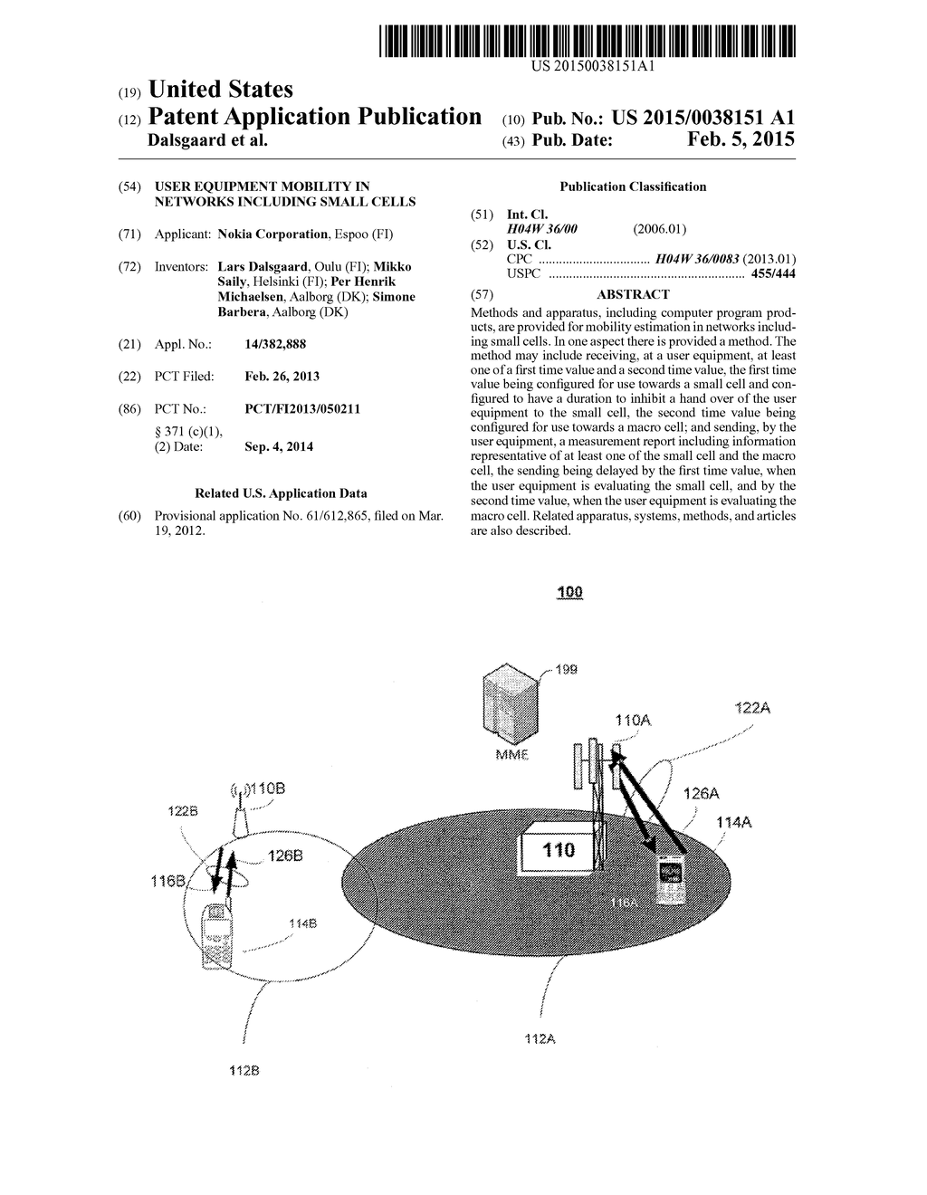 User Equipment Mobility in Networks Including Small Cells - diagram, schematic, and image 01