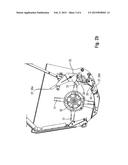 Combine harvester comprising a chopping mechanism diagram and image