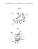 GOLF CLUB HEAD WITH IMPROVED MASS DISTRIBUTION diagram and image