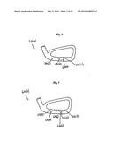 GOLF CLUB HEAD WITH IMPROVED MASS DISTRIBUTION diagram and image