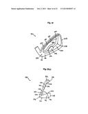 GOLF CLUB HEAD WITH IMPROVED MASS DISTRIBUTION diagram and image