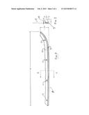 HOCKEY STICK WITH PLASTIC WEAR STRIP diagram and image