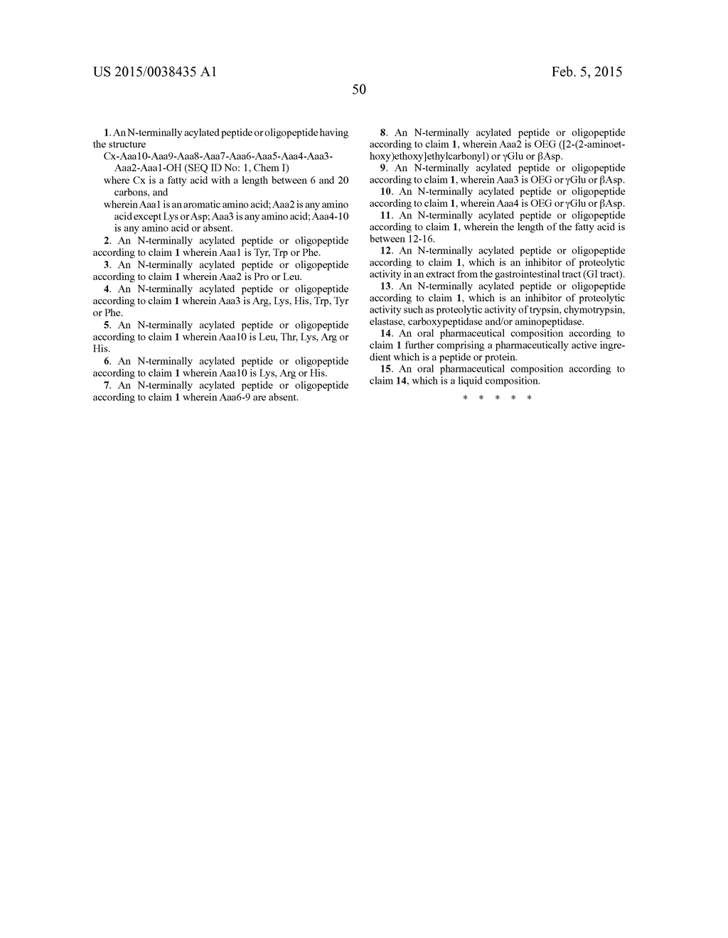 N-TERMINALLY MODIFIED OLIGOPEPTIDES AND USES THEREOF - diagram, schematic, and image 51