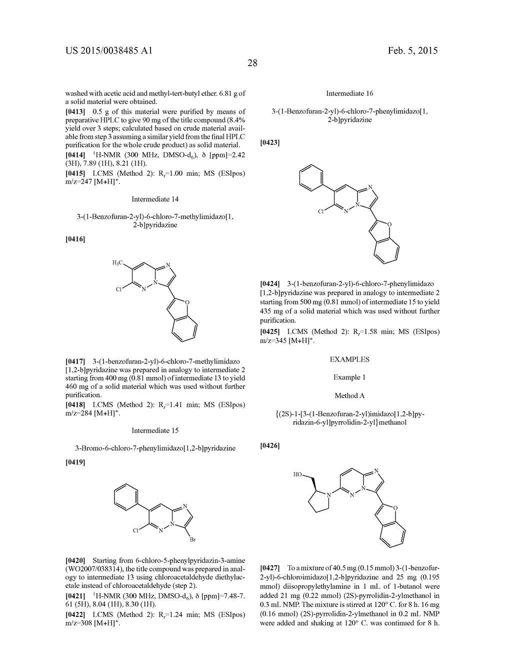 HETEROCYCLYL AMINOIMIDAZOPYRIDAZINES - diagram, schematic, and image 29