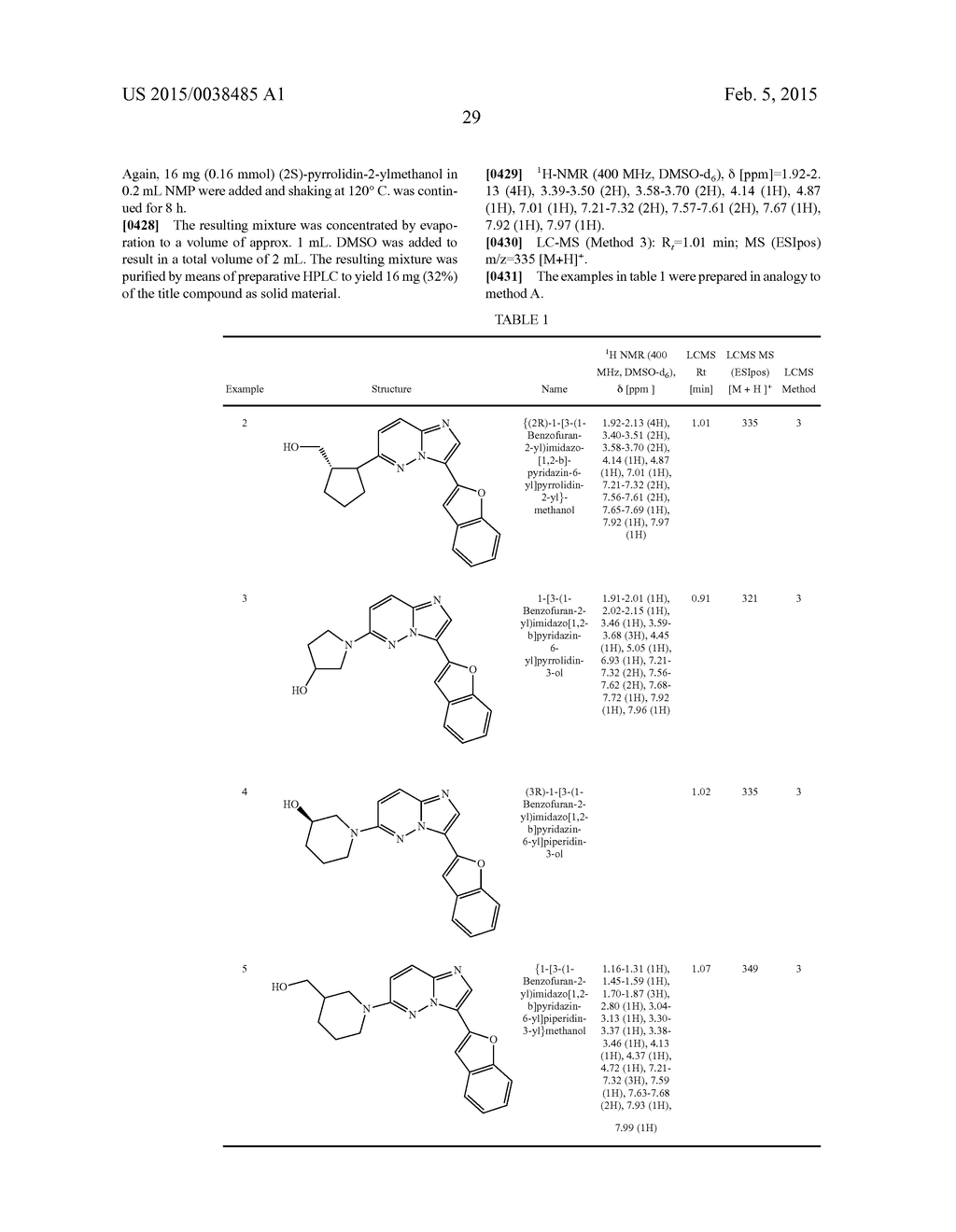 HETEROCYCLYL AMINOIMIDAZOPYRIDAZINES - diagram, schematic, and image 30