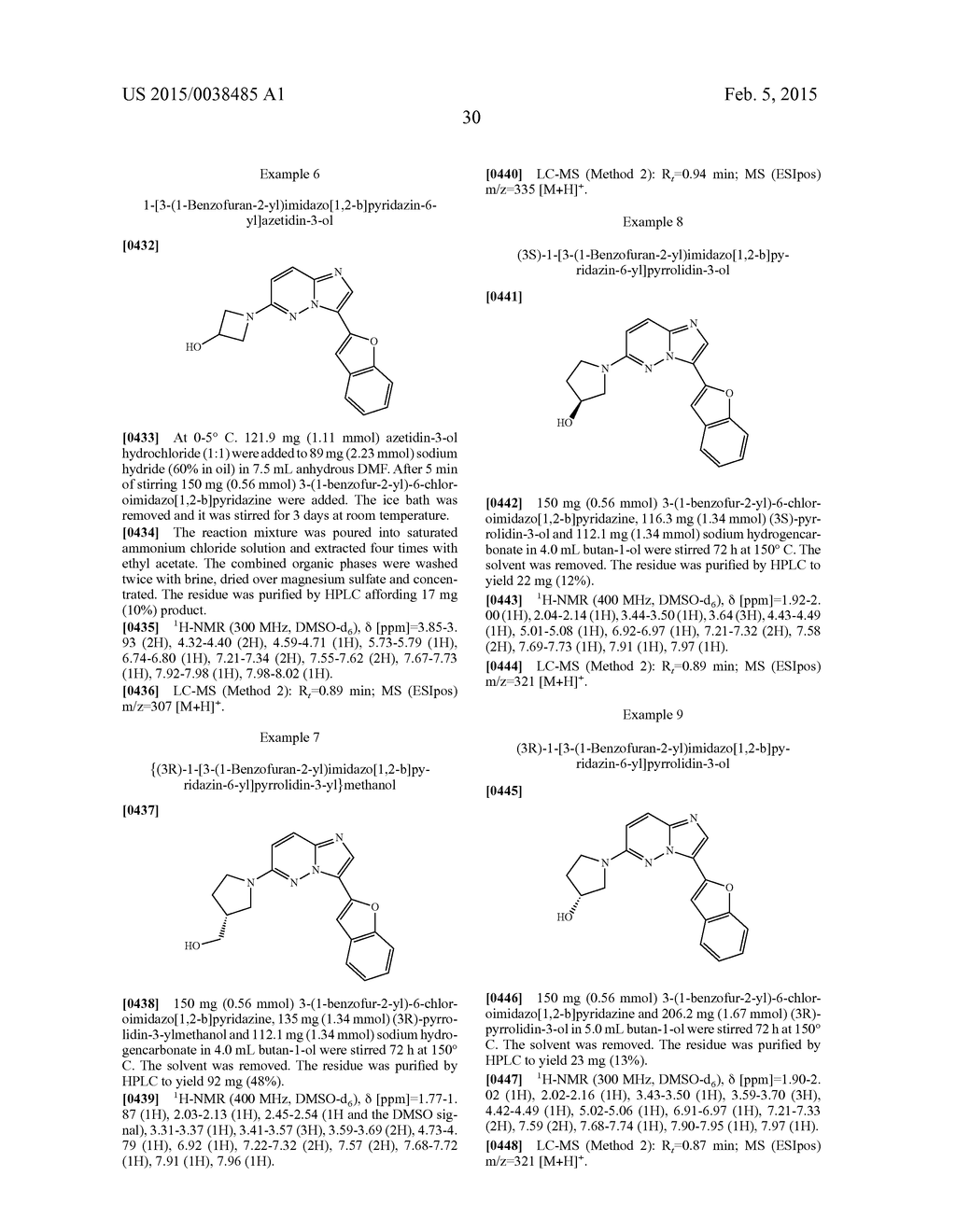 HETEROCYCLYL AMINOIMIDAZOPYRIDAZINES - diagram, schematic, and image 31