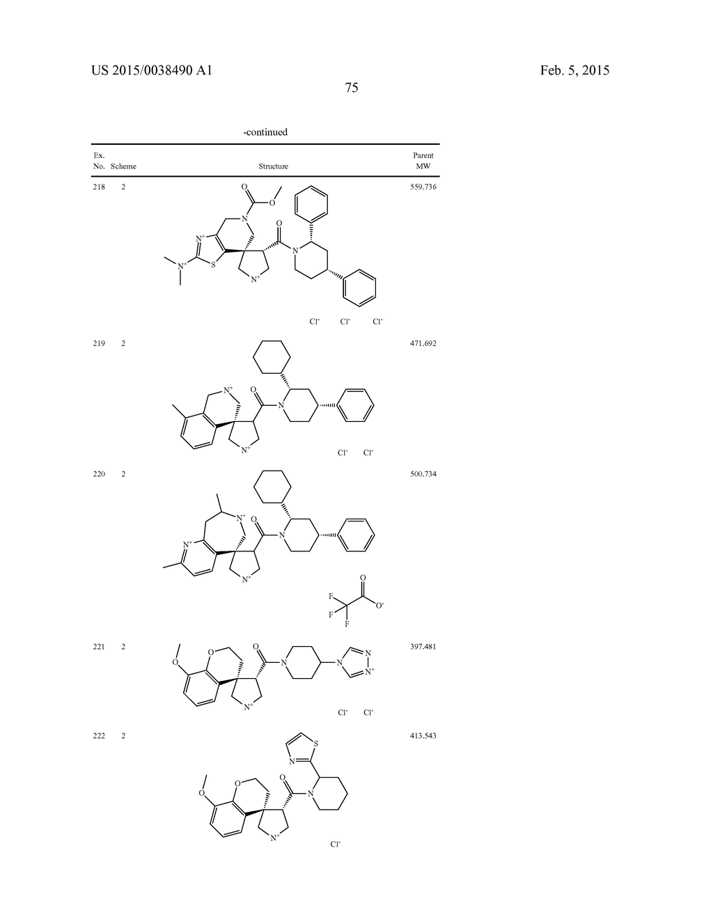 SPIROPYRROLIDINE BETA-SECRETASE INHIBITORS FOR THE TREATMENT OF     ALZHEIMER'S DISEASE - diagram, schematic, and image 76