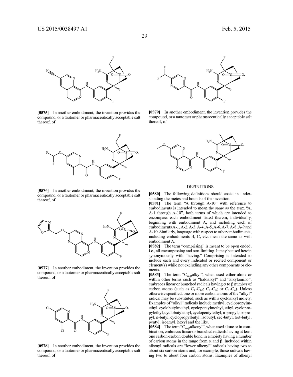 BRIDGED BICYCLIC AMINO THIAZINE DIOXIDE COMPOUNDS AS INHIBITORS OF     BETA-SECRETASE AND METHODS OF USE THEREOF - diagram, schematic, and image 30