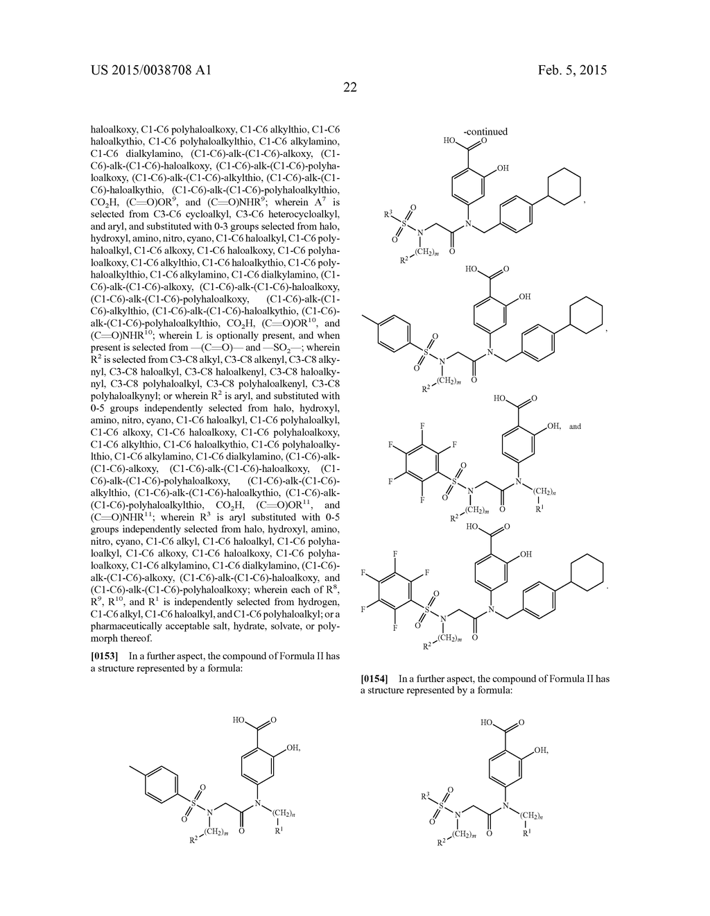 SUBSTITUTED 2-HYDROXY-4-(2-(PHENYLSULFONAMIDO)ACETAMIDO)BENZOIC ACID     ANALOGS AS INHIBITORS OF STAT PROTEIN - diagram, schematic, and image 49