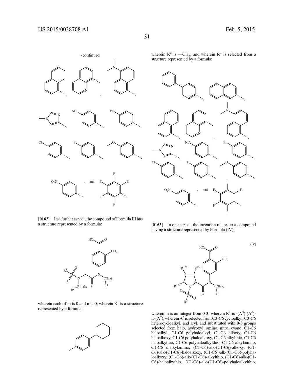 SUBSTITUTED 2-HYDROXY-4-(2-(PHENYLSULFONAMIDO)ACETAMIDO)BENZOIC ACID     ANALOGS AS INHIBITORS OF STAT PROTEIN - diagram, schematic, and image 58