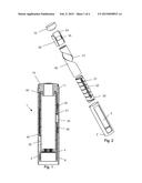 Injection Device with a Sliding Scale diagram and image