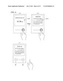 Information processing device having unlocking function diagram and image