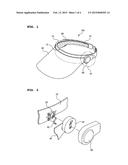 ANGLE-ADJUSTABLE SUN CAP diagram and image