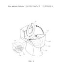 TOILET PROVIDED WITH URINE SPLASH PREVENTION APPARATUS diagram and image