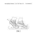 TOE PROTECTOR FOR ATHLETIC FOOTWEAR HAVING REMOVABLE CLEATS diagram and image