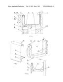 GUTTER ASSEMBLY UNIT FOR ROOF WITH NO EAVES diagram and image