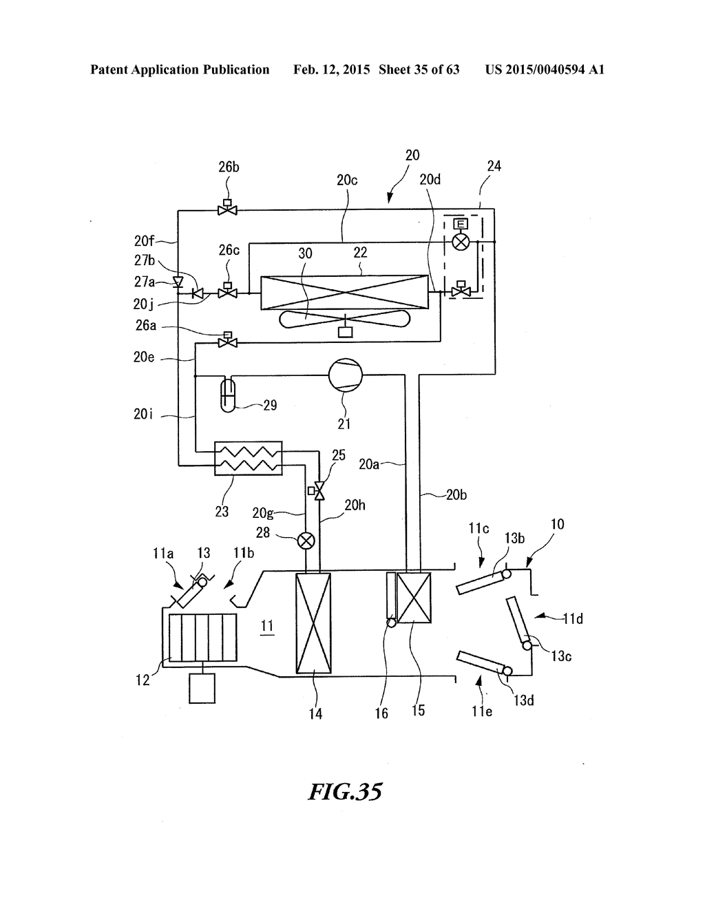 VEHICLE AIR CONDITIONING APPARATUS - diagram, schematic, and image 36