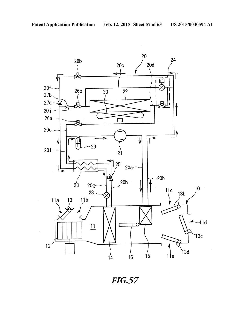 VEHICLE AIR CONDITIONING APPARATUS - diagram, schematic, and image 58