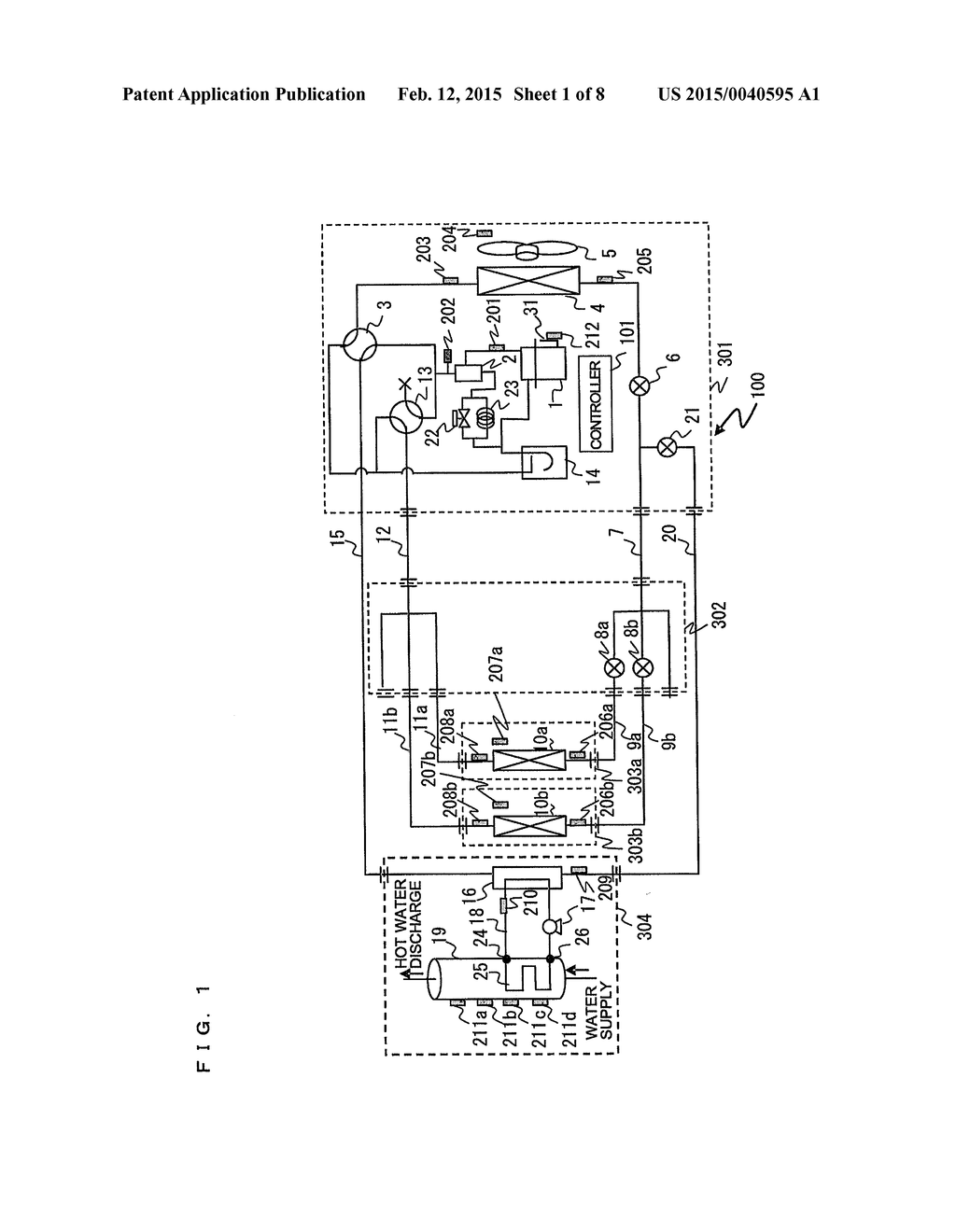 REFRIGERATION CYCLE APPARATUS - diagram, schematic, and image 02