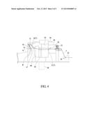 APPARATUS FOR WHIPPING BUTTON SEWING THREAD diagram and image