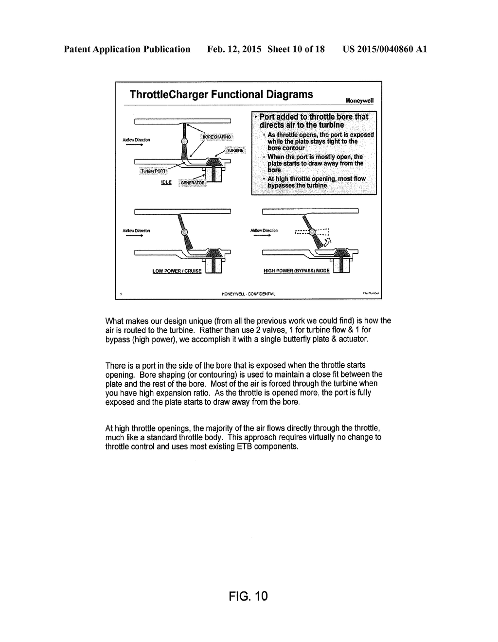 BUTTERFLY BYPASS VALVE, AND THROTTLE LOSS RECOVERY SYSTEM INCORPORATING     SAME - diagram, schematic, and image 11