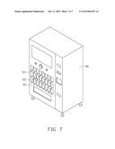 BUTTON DEVICE OF AUTOMATIC VENDING MACHINE diagram and image