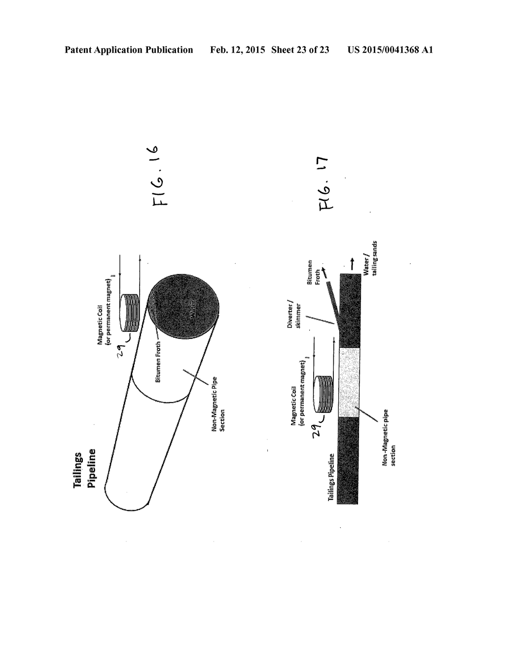 METHOD AND SYSTEM FOR FLOATION SEPARATION IN A MAGNETICALLY CONTROLLABLE     AND STEERABLE MEDIUM - diagram, schematic, and image 24