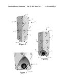 Bag In Box Packaging Having An Inserted Panel For Receiving A Spout Of The     Bag For Corner Dispensing diagram and image