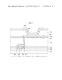 DISPLAY DEVICE AND METHOD OF MANUFACTURING THE SAME diagram and image