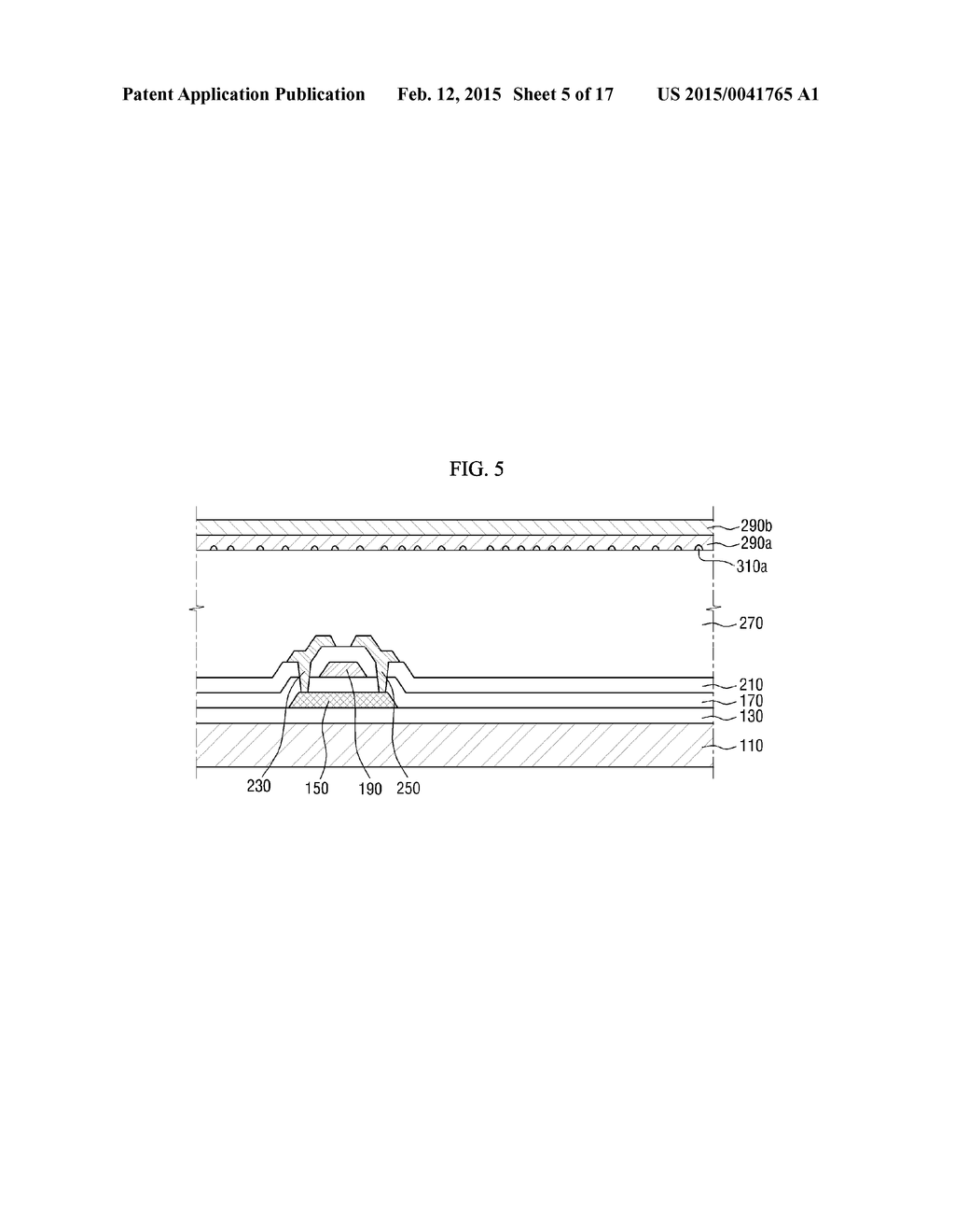 DISPLAY DEVICE AND METHOD OF MANUFACTURING THE SAME - diagram, schematic, and image 06