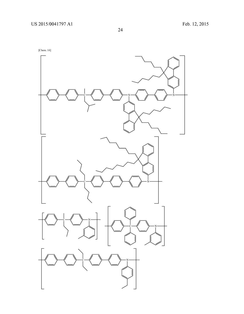 POLYMER AND ORGANIC ELECTROLUMINESCENT ELEMENT - diagram, schematic, and image 27