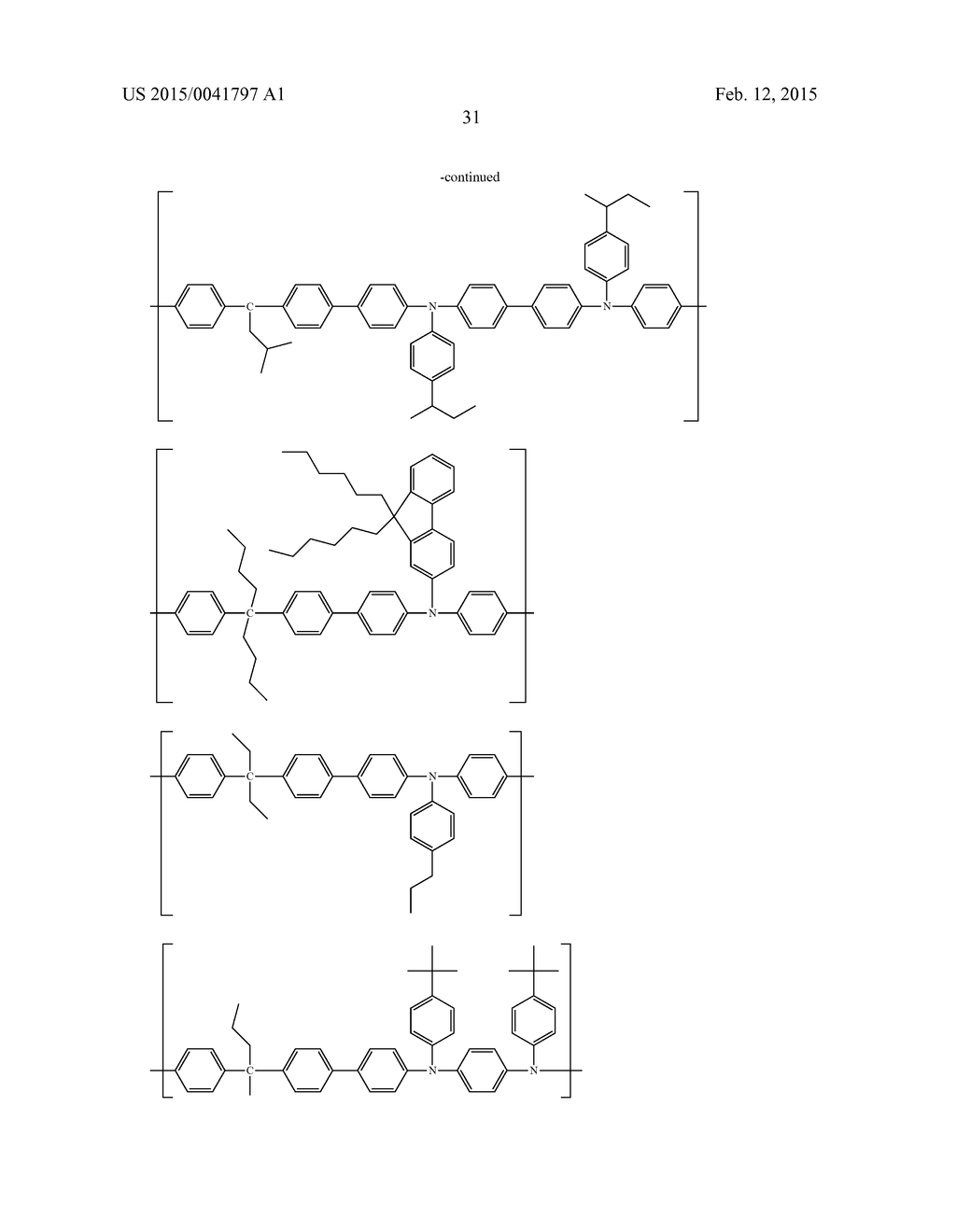 POLYMER AND ORGANIC ELECTROLUMINESCENT ELEMENT - diagram, schematic, and image 34