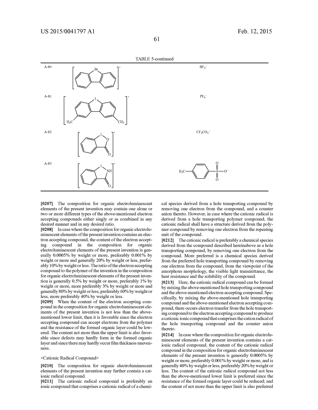 POLYMER AND ORGANIC ELECTROLUMINESCENT ELEMENT - diagram, schematic, and image 64