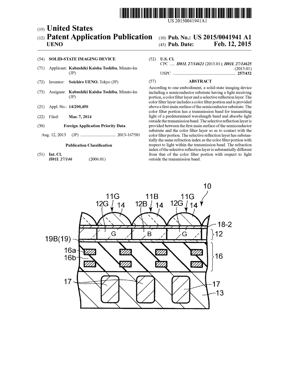 SOLID-STATE IMAGING DEVICE - diagram, schematic, and image 01