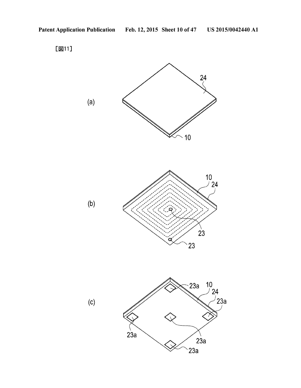 MAGNETIC METAL SUBSTRATE AND INDUCTANCE ELEMENT - diagram, schematic, and image 11